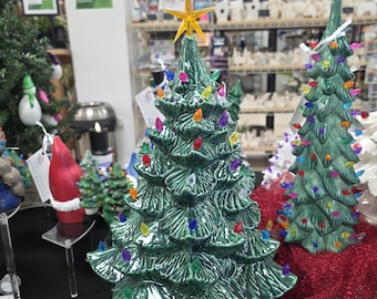 Ceramic Christmas Tree ~ 18" Tall - Ready to Ship