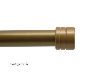 Curtain Rod 1 1 4 Rod 12 16 With Inside Mount Etsy