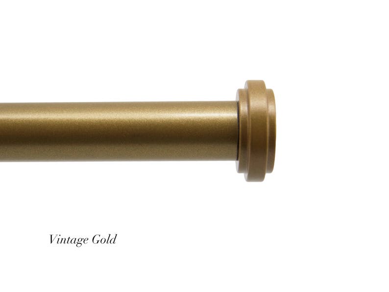 Curtain Rod 1 4 Diameter 6 With End Caps Image 0 1