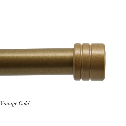 Custom Curtain Rod 1 1/4 Diameter Rod With End Caps Etsy