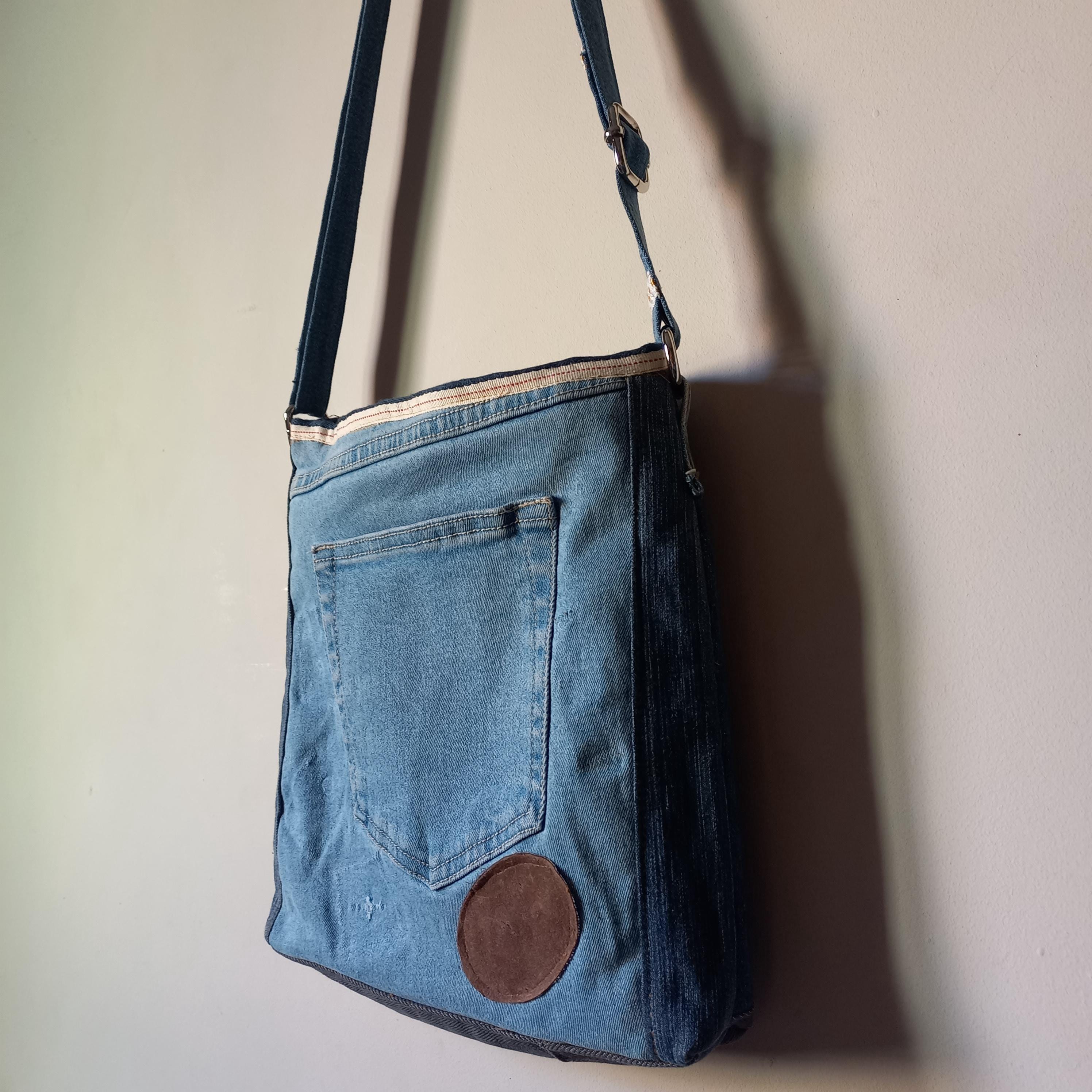 バッグ NEW MANUAL U.S.M PERSONAL DENIM BAG New manual] U.S.M Personal Effects Denim Bag GQ Shop