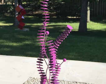 Eucalyptus Tall Modern Garden Sculpture