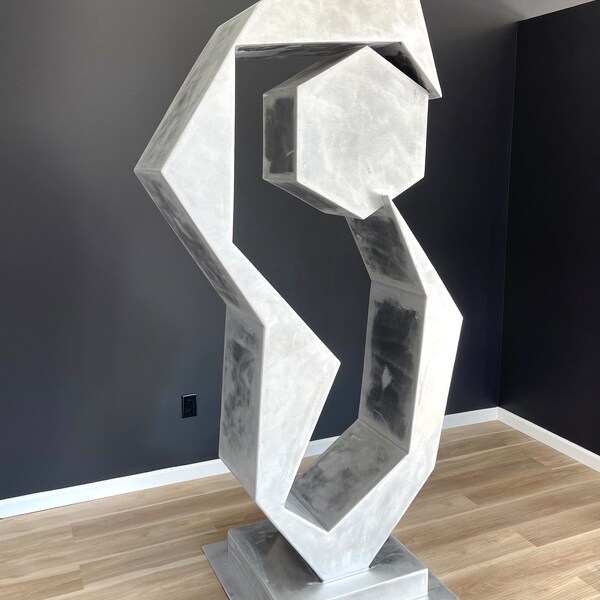 Tall Floor Sculpture Etsy