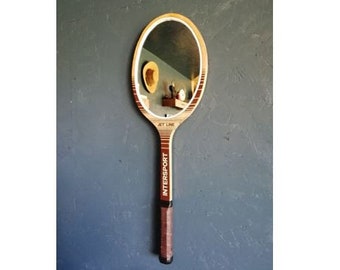 Raquette de tennis Lutèce avec presse et étui - France