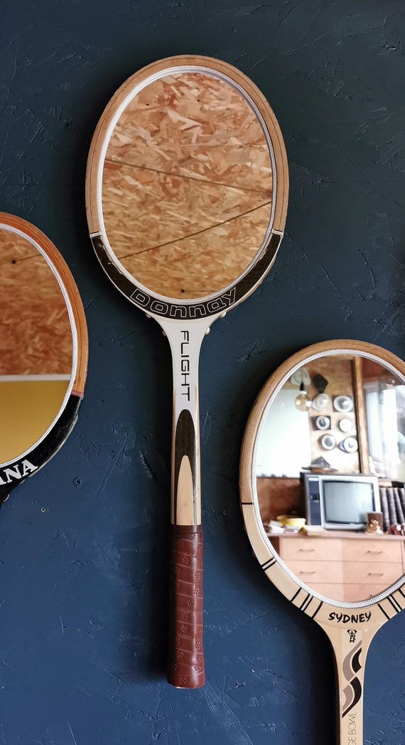 Raquette de tennis en bois Donnay Monte Carlo Bjorn Borg autograph
