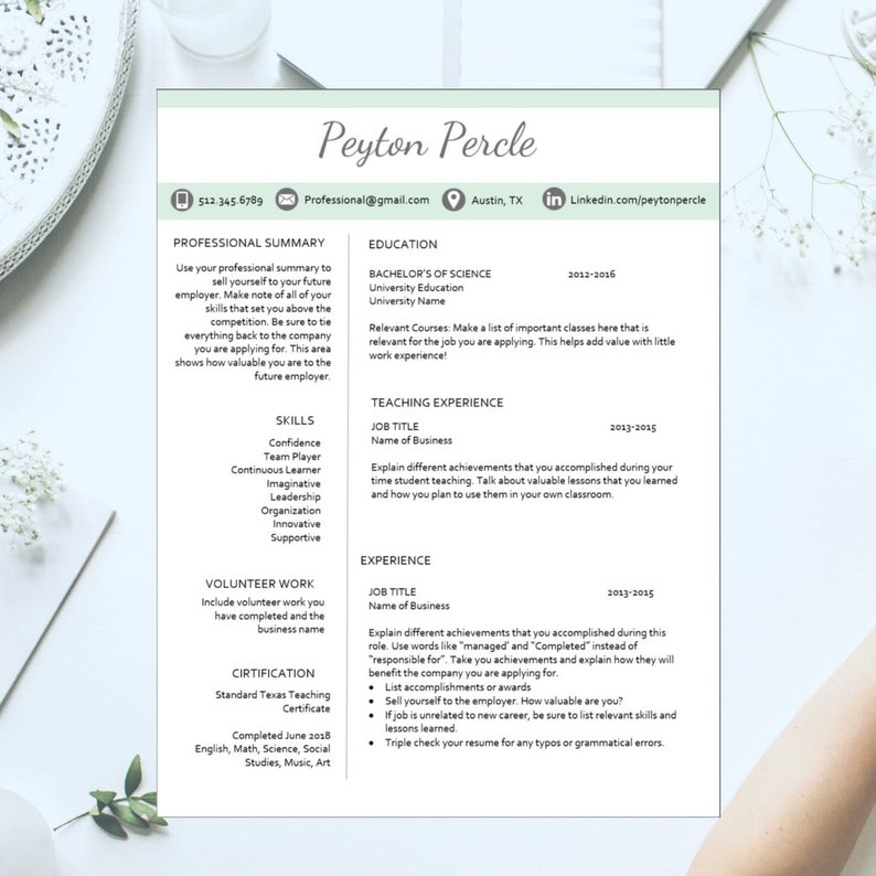 Entry Level Teacher Resume Art Example Teaching Jobs