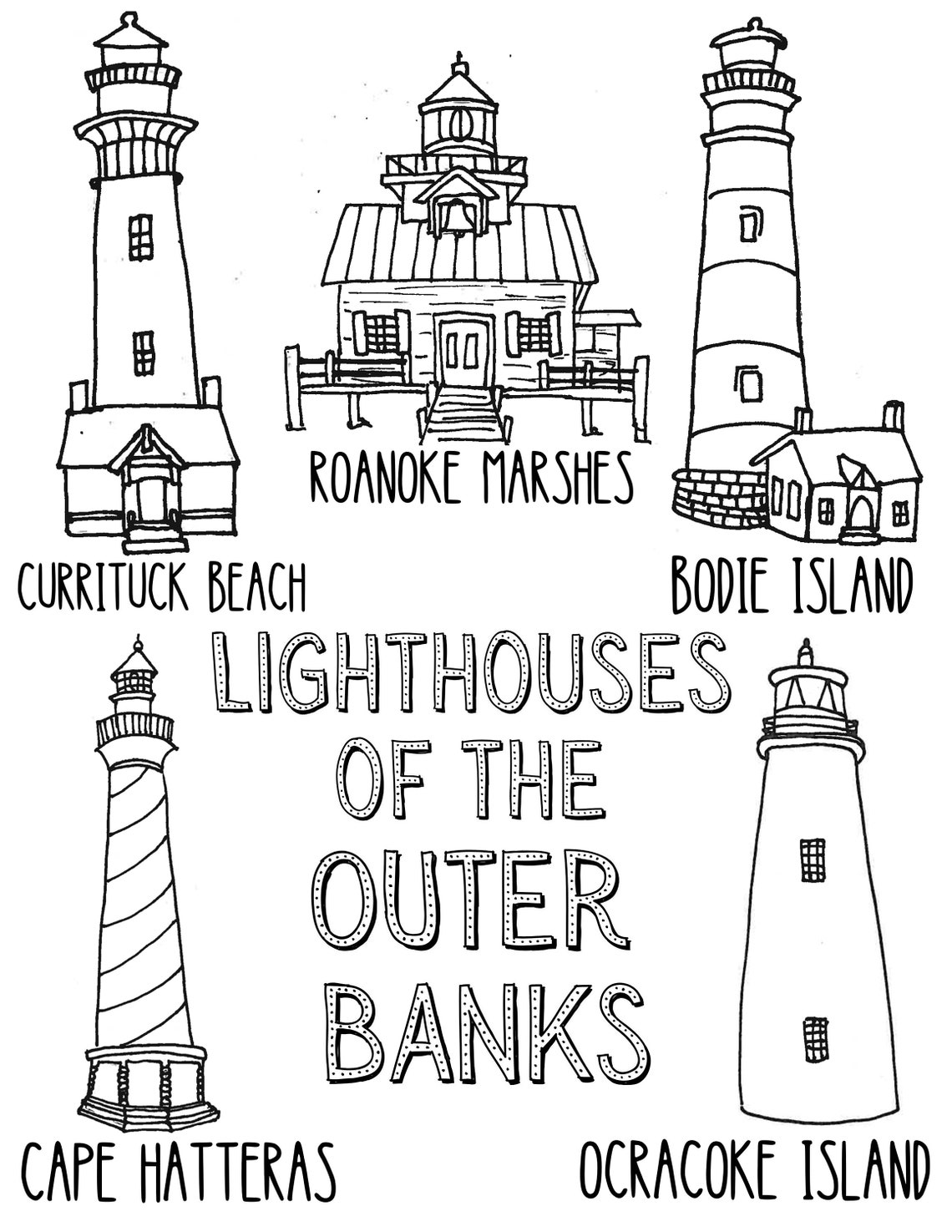Outer Banks Coloring Pages Coloring - Il 1140xN.2340914166 Hdd0