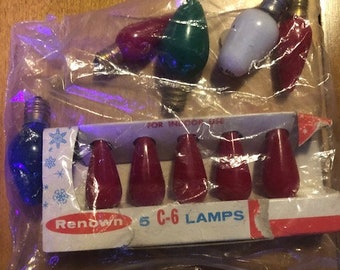 Vintage Weihnachten Glühbirnen