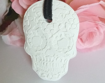 Mexican Skull Plaster Diffuser | Day of the Dead Decor