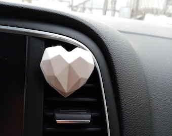 Heart Plaster diffuser| car vent clip/ valentine's gift / scented plaster/ car diffuser/ car air freshener/ home air freshener/ love gift