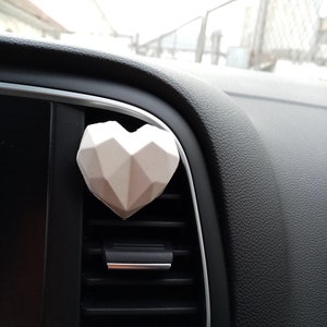 Heart Plaster diffuser| car vent clip/ valentine&#39;s gift / scented plaster/ car diffuser/ car air freshener/ stone diffuser/ girl love gift