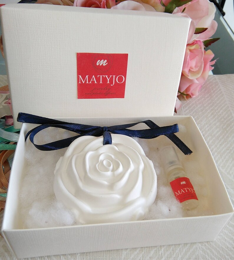 Flower Plaster Diffuser Bridal Favor / Home Diffuser/ Car Diffuser/ Car