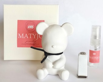 Little Bear Plaster Car Vent Clip Diffuser: Home Air Freshener