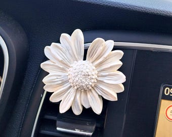 Gänseblümchen Blume Gips Auto Lüftungsschlitz Clip Diffusor: Frühlingsdeko