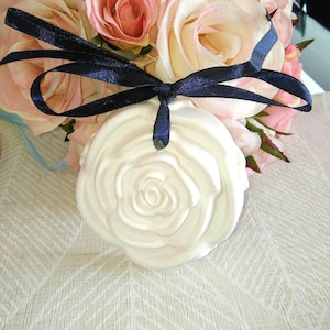 Flower Plaster diffuser| bridal favor/ home diffuser/ car air freshener/scented flower/ wedding favor/ flower gift/mother&#39;s day gift/favors