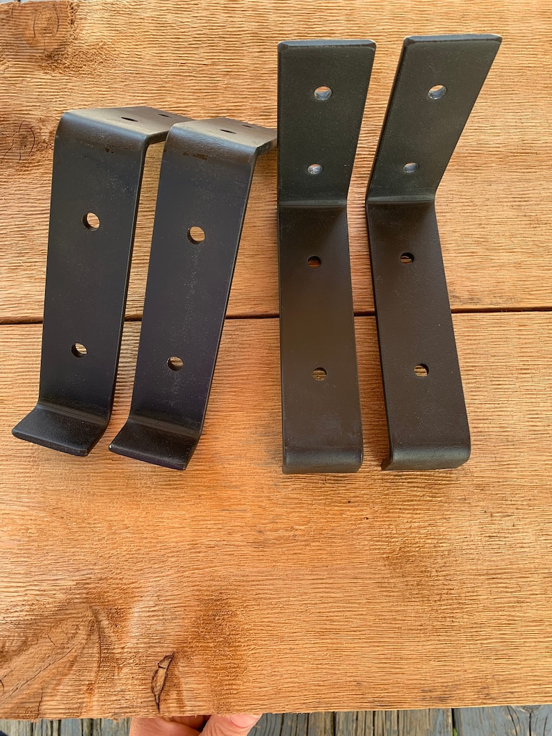 Heavy Duty Shelf Brackets Metal Shelf Brackets J Bracket Etsy