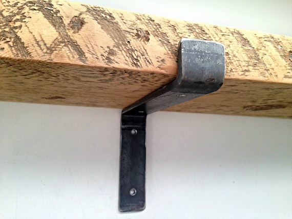 Shelf Bracket, Iron Shelf Brackets, Floating Shelf Bracket, Metal Shelf Brackets, Shelving Bracket, Heavy Duty Metal, Iron Bracket, USA made
