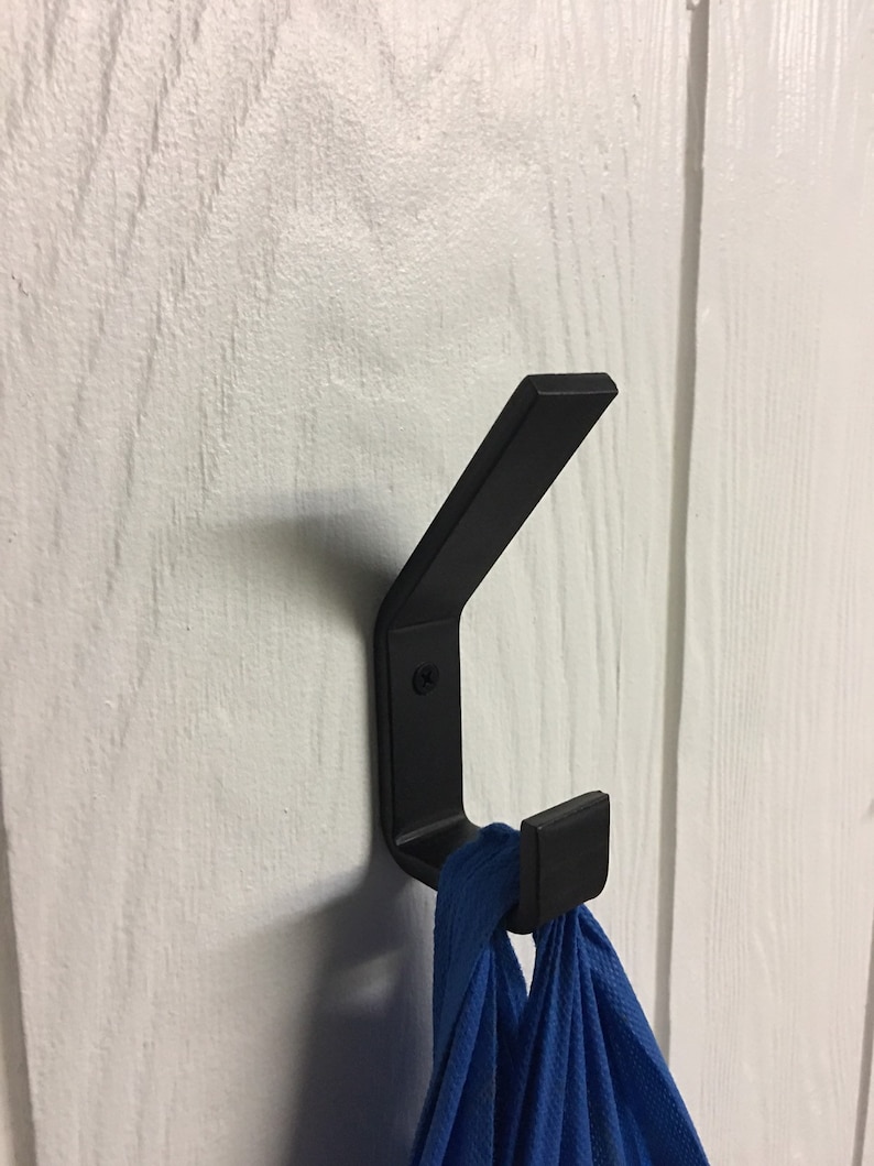 Steel Wall Hook Metal Wall Hook Metal Coat Hooks Farmhouse Etsy