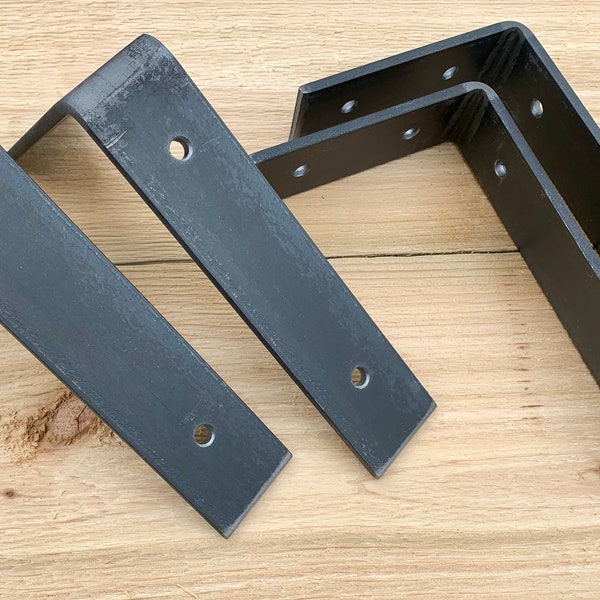 Shelf Bracket, Iron Shelf Brackets, Floating Shelf Bracket, Metal Shelf Brackets, Shelving Bracket, Heavy Duty Metal, Iron Bracket, USA made