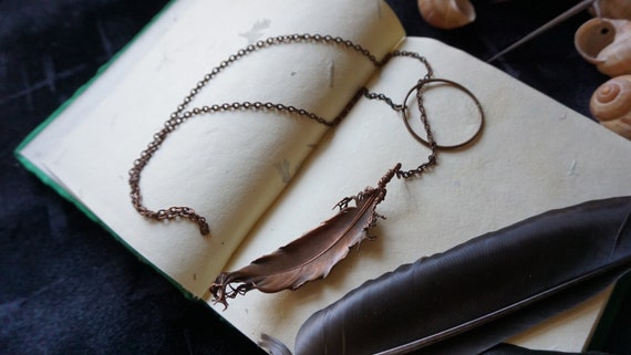 Blackened Copper Collar Moonstone Ophelia Metal Collar Dendritic Agate