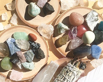 Intuitively Chosen Crystal Gift Set, Healing Stones, Metaphysical Crystals