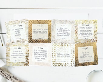 ESV Scripture Cards | God Is... Square Prints (Digital Download)
