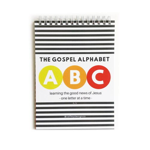 Printable KJV Gospel Alphabet ABC Book Chart Children Etsy