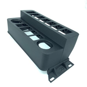 Jeep Wrangler TJ - LJ Stepped Switch Panel Fits 11OEM Switches / Jeep Wrangler Accessories