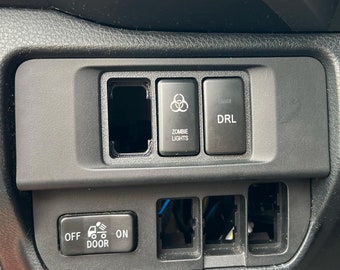 Toyota Tacoma 3rd Gen Switch Panel Insert for 3X OEM Tall Switches