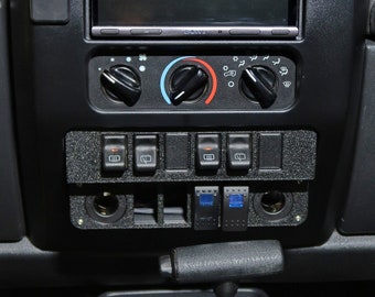 Jeep Wrangler TJ LJ Stepped Switch Panel Fits 6 OEM & 4 - Etsy