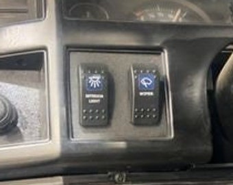 84-96 Jeep Cherokee Comanche XJ MJ Left Side switch panel replacement
