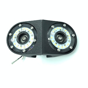 Dual KC Cyclone 1.75&quot; Roll Bar Light Mount