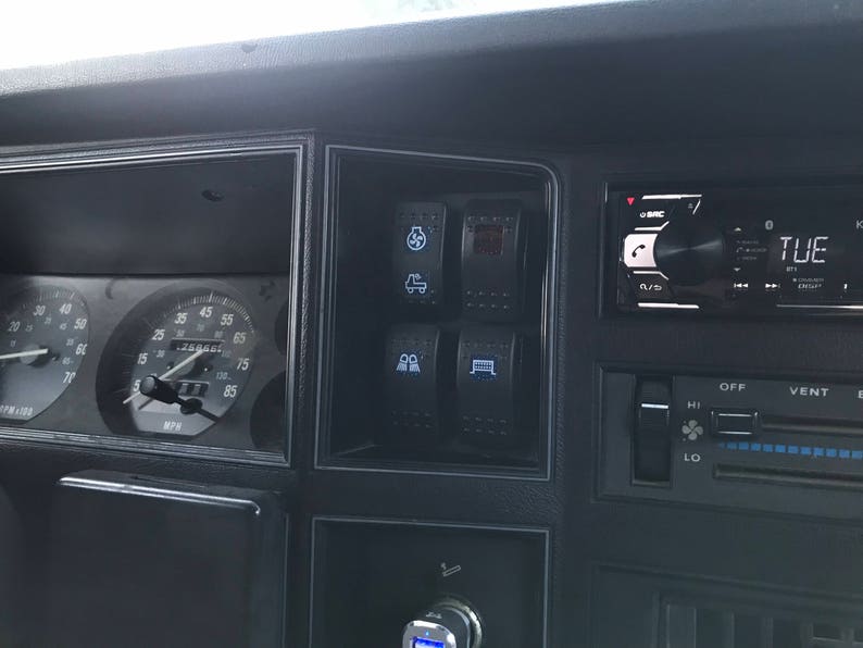 Jeep Cherokee Xj / Mj 8496 Switch Panel Clock Panel Etsy
