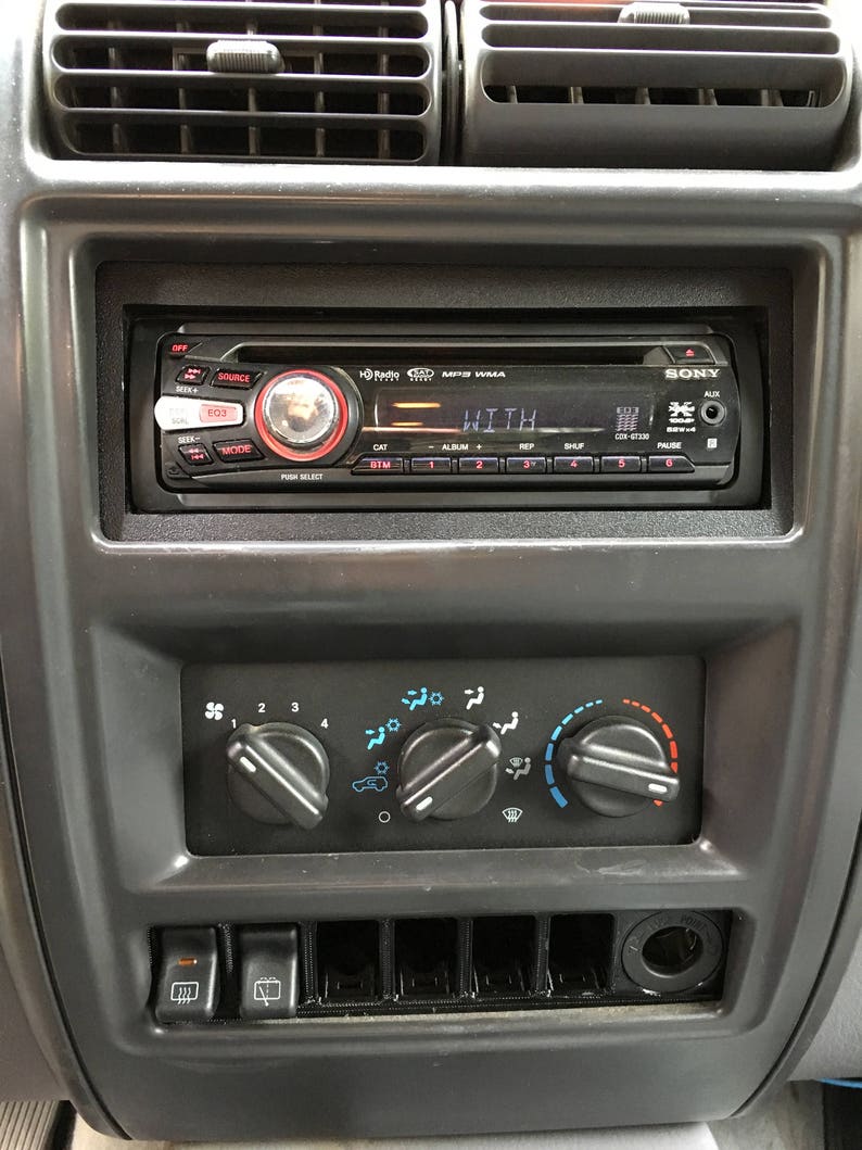 9701 Jeep Cherokee XJ Switch Panel Fits 6 OEM switches Etsy