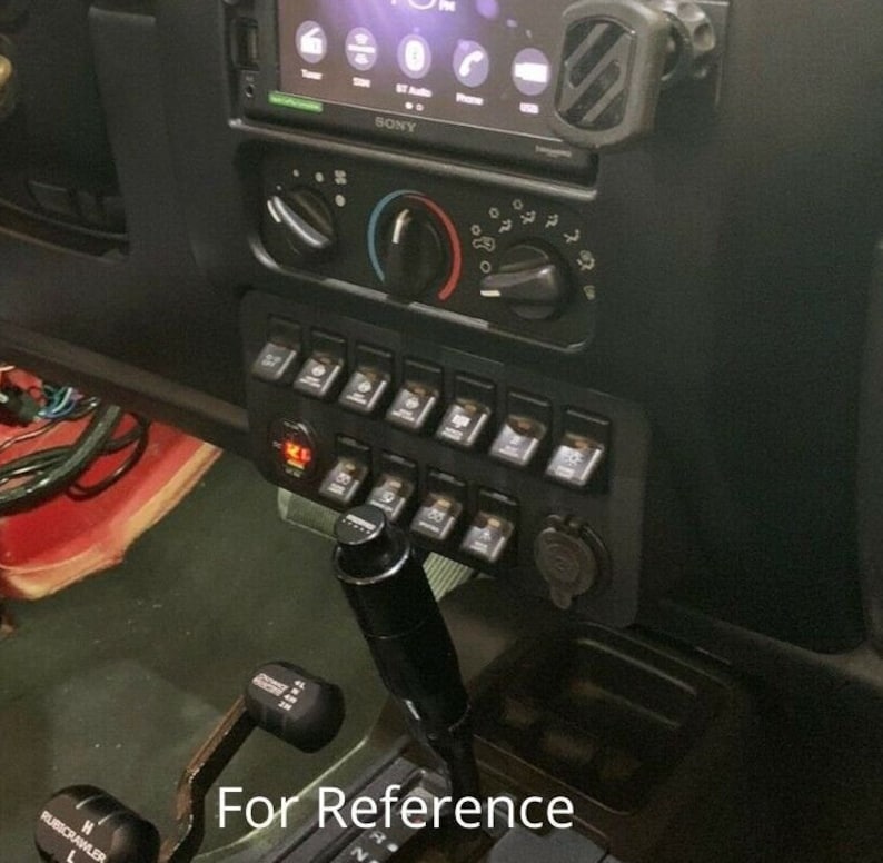 Jeep Wrangler TJ LJ Switch Panel Fits 6 OEM & 4 Carling Etsy