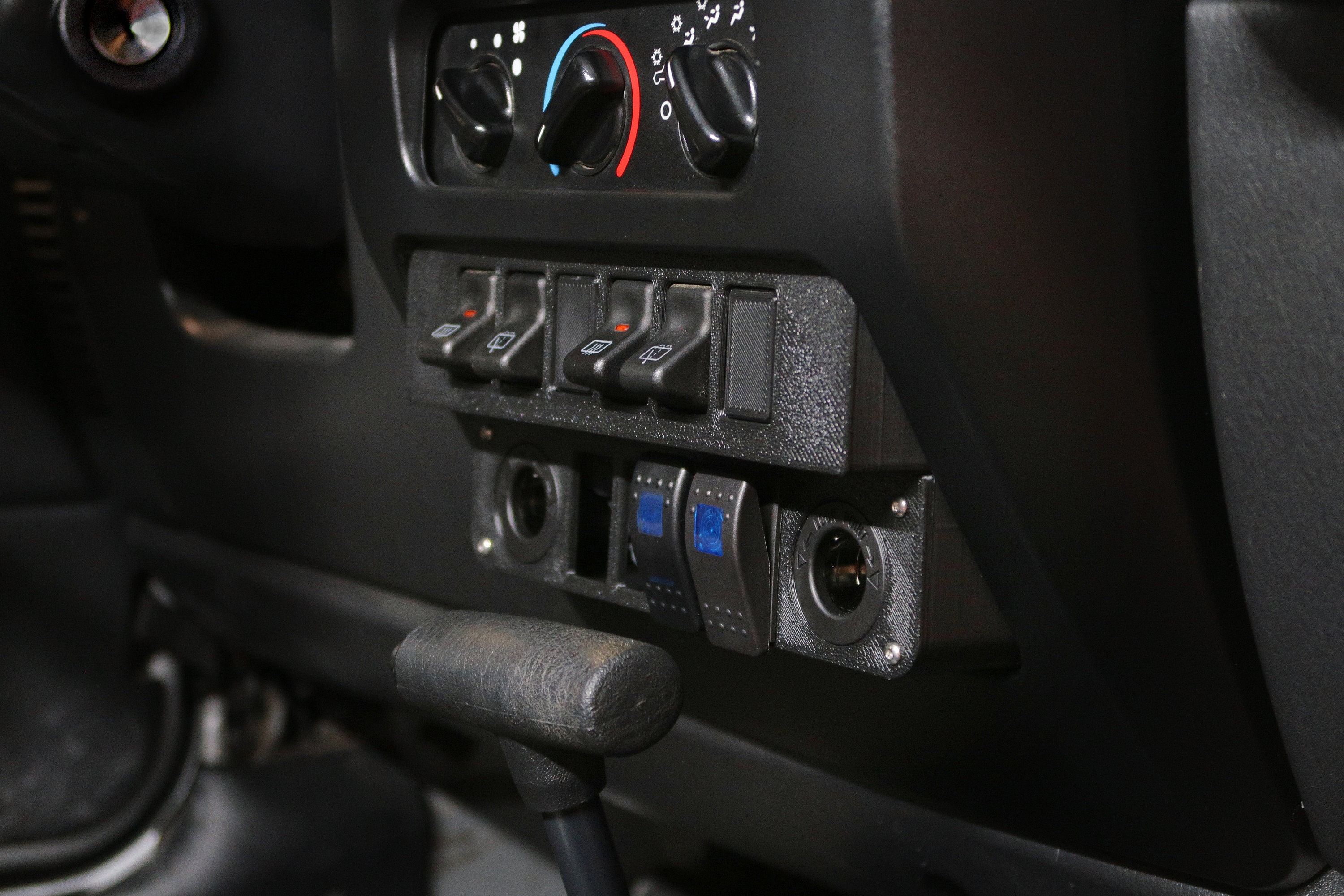 Jeep Wrangler TJ LJ Stepped Switch Panel Fits 6 OEM & 4 - Etsy