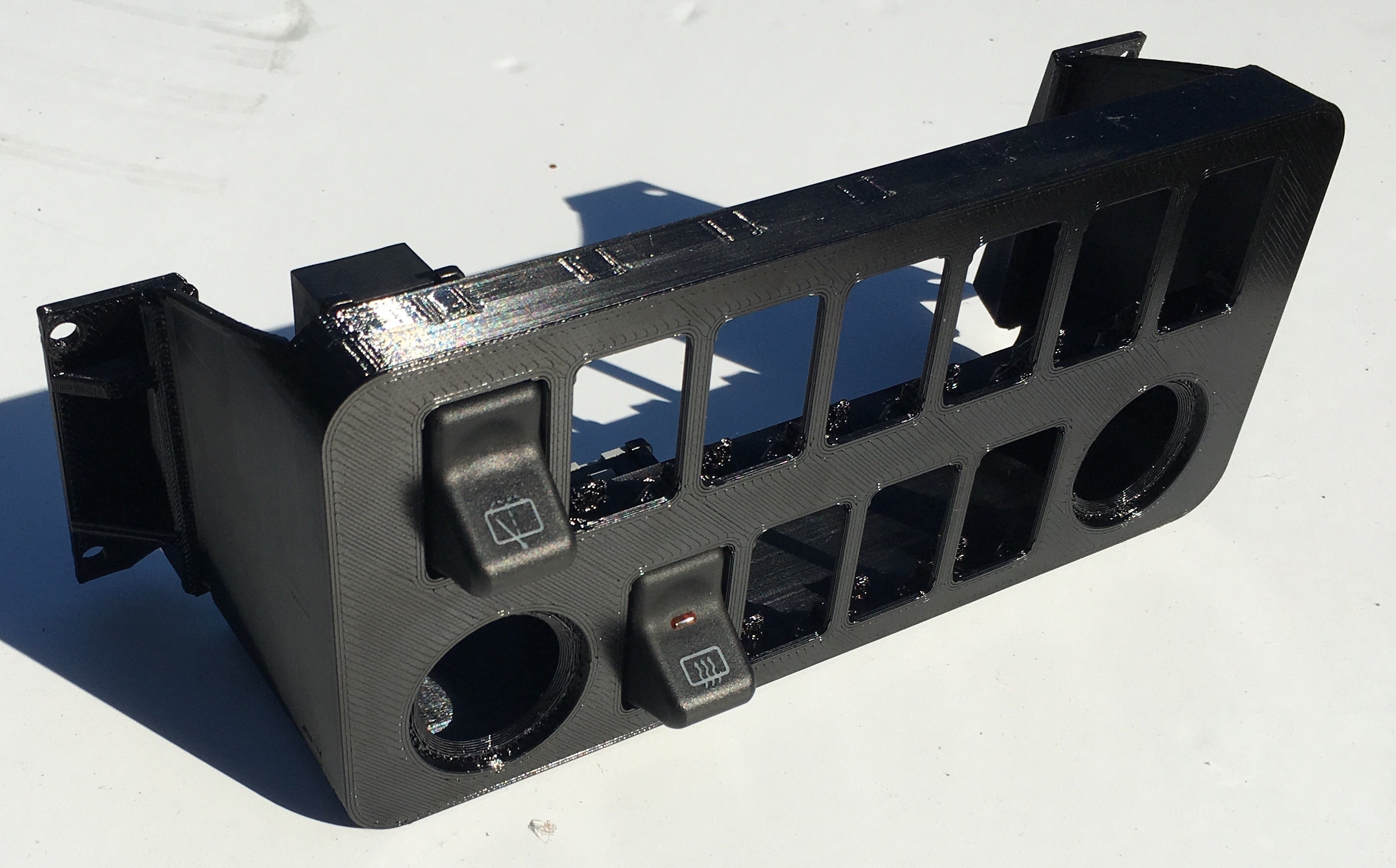 Jeep Wrangler TJ LJ Switch Panel Fits 11 OEM Switches Etsy