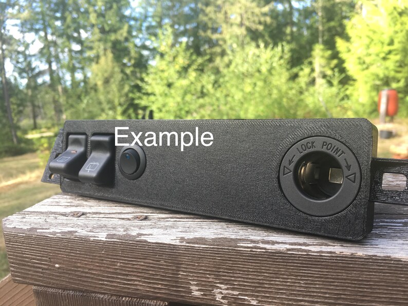 9701 Jeep Cherokee XJ Switch Panel Fits 6 OEM switches Etsy