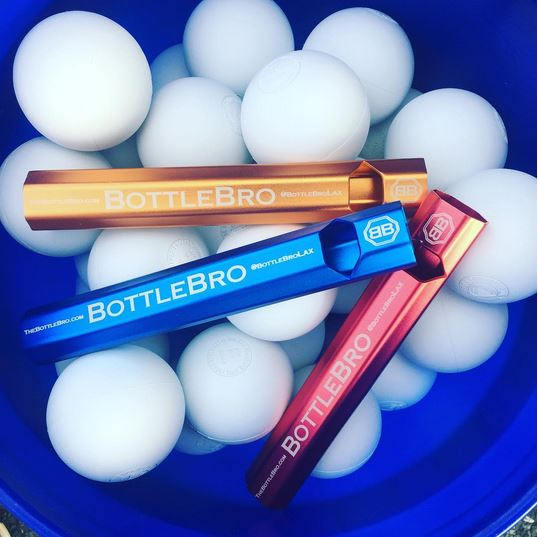 Lacrosse Shaft Bottle Opener w. ECD Butt End Cap