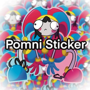 Pomni Amazing Digital Circus Sticker
