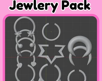 Fursuit Septum Piercing Pack