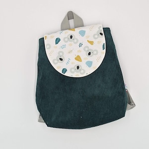 Children&#39;s backpack, nursery, nursery, nanny, baby, velvet