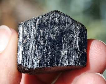 Terminated Black Tourmaline Crystal Points -Protection & Grounding