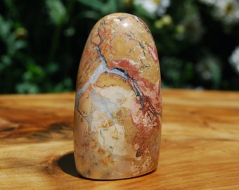 6,5 cm 141g Maligano Jaspis Kristall Freeform Turm, Indonesien
