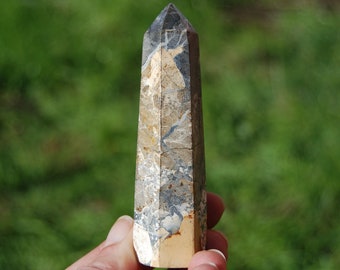 3,75 in Maligano Jaspis Crystal Tower