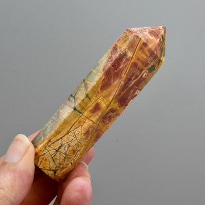 3.6in Cherry Creek Jasper Crystal Tower