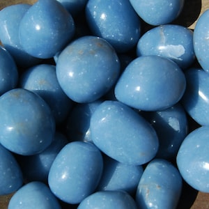 Angelite Crystal Tumbled Stones Medium