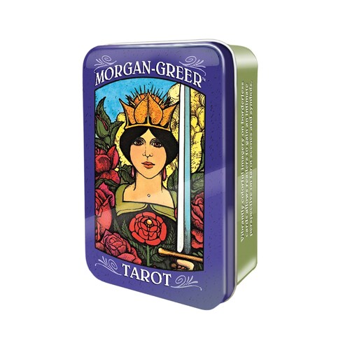 Tarot in Tin Oracle Cards Card Divination Kit Etsy