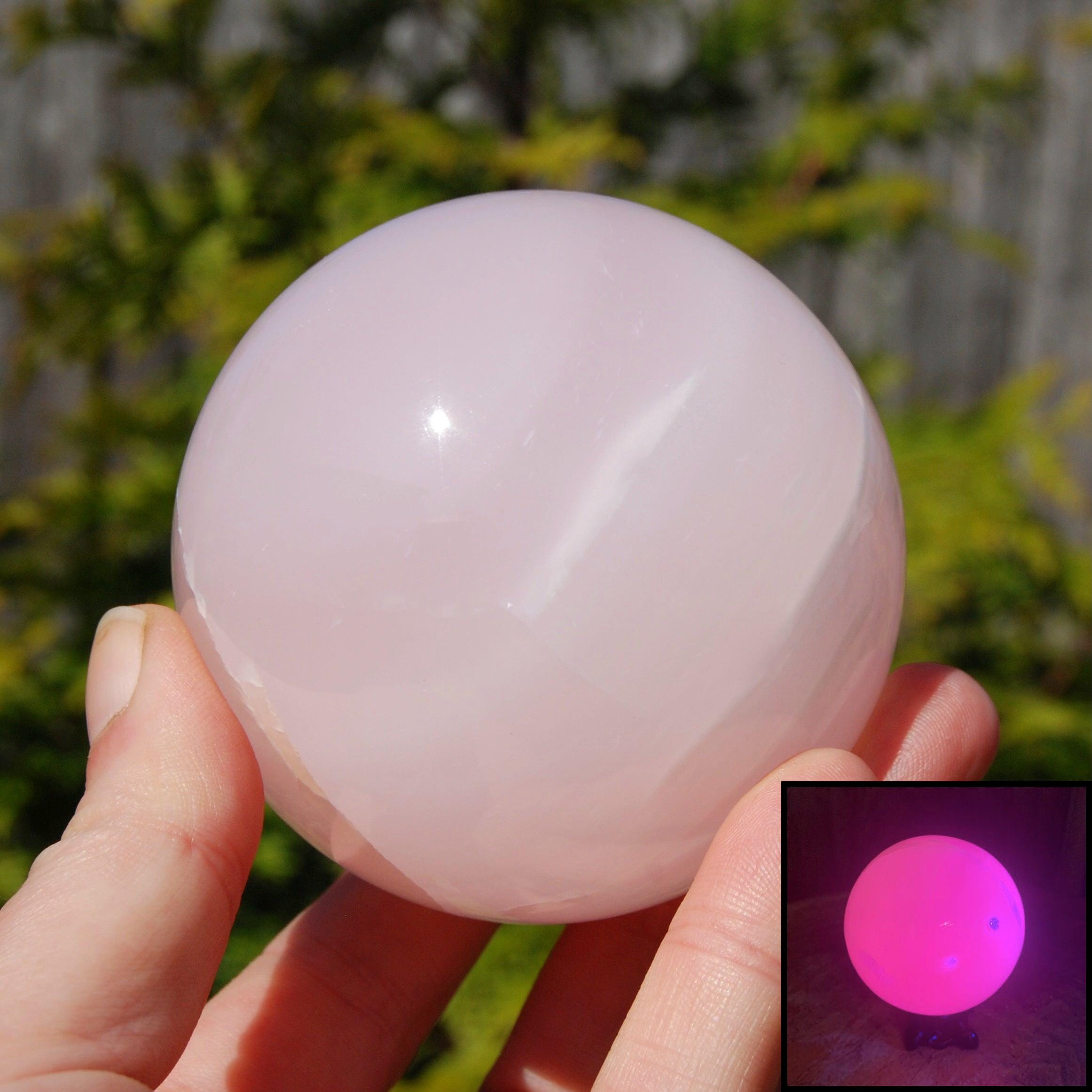 ピンクカルサイトスフィア♡♡No.2011 楽天市場】蛍光 カルサイト ピンクマンガンカルサイト スフィア 1個