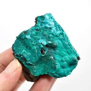2.7in 156g Raw Chrysocolla x Malachite Crystal, Congo cr1